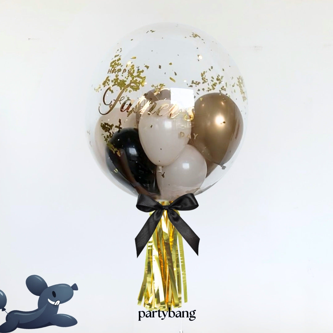 24inch Happy Father's Day Bubble Balloon