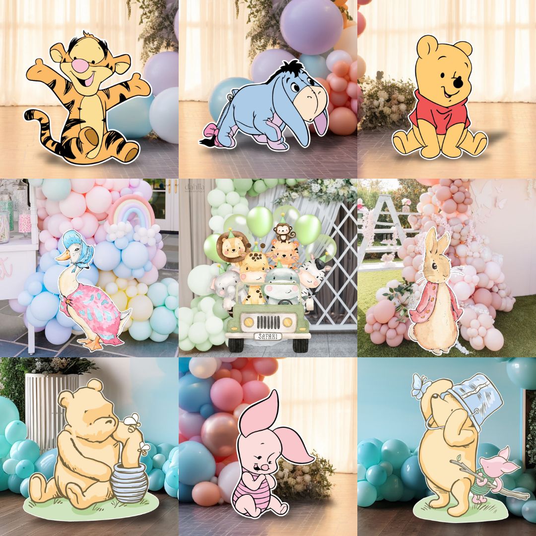 Irregular Custom Shape & Print Theme Standee