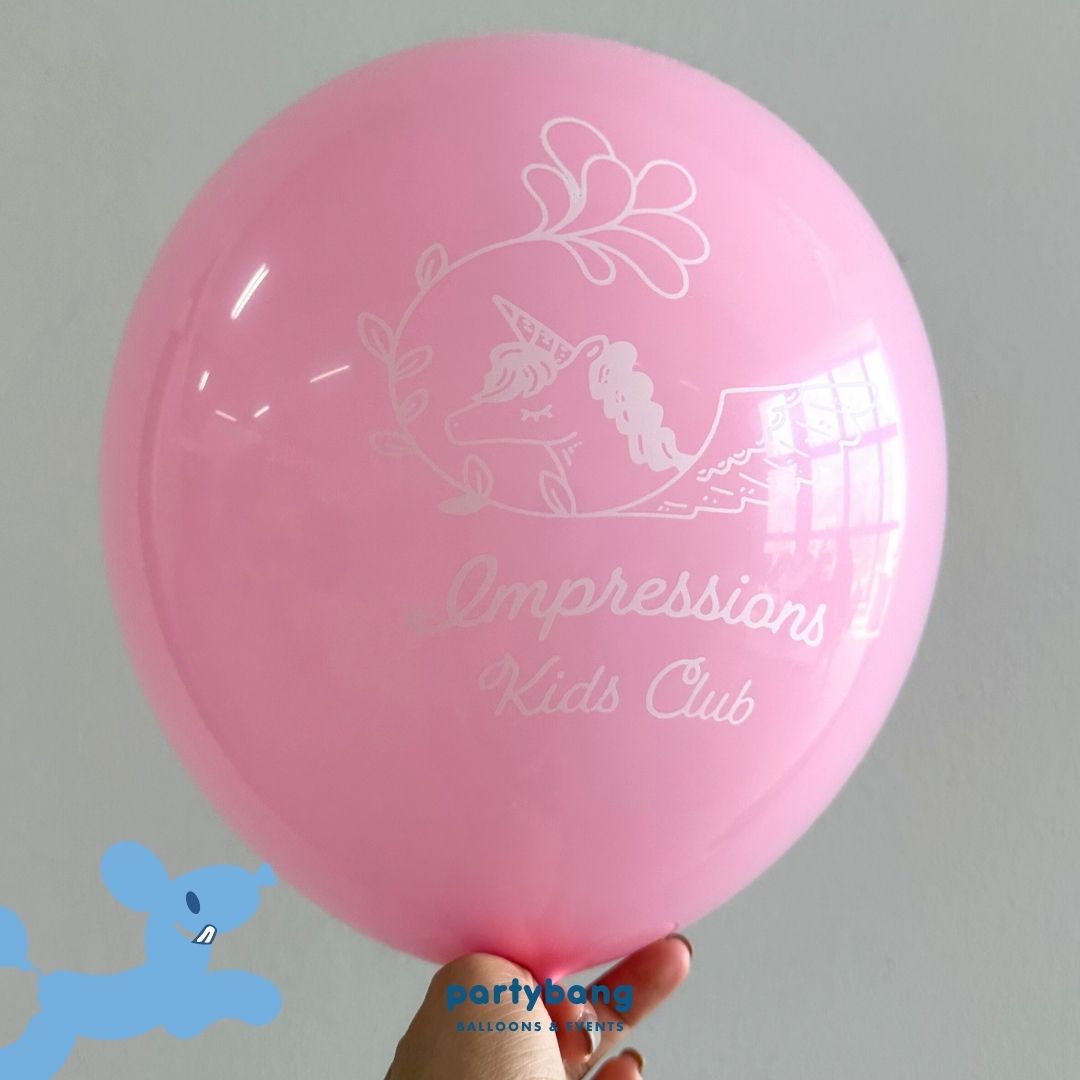 12inch Corporate Custom Print Balloon (100pcs)