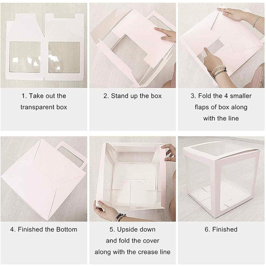 4pc Standard White Baby Box (DIY Set)