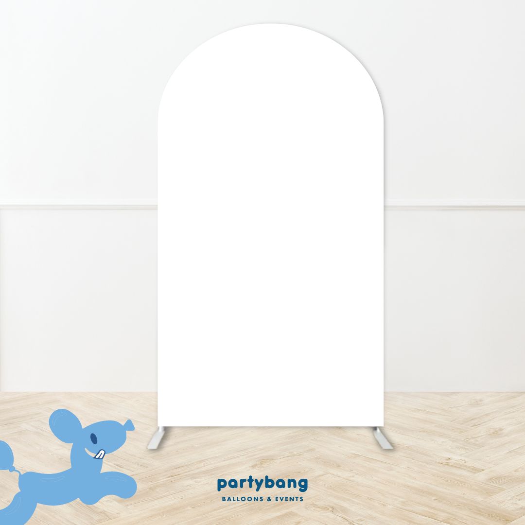 4 Days Rental Arch Fabric Backdrop Set A