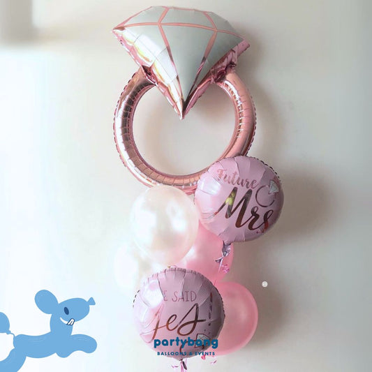 Bridal Shower Bride to Be Bachelorette Hens Party Balloons Set A