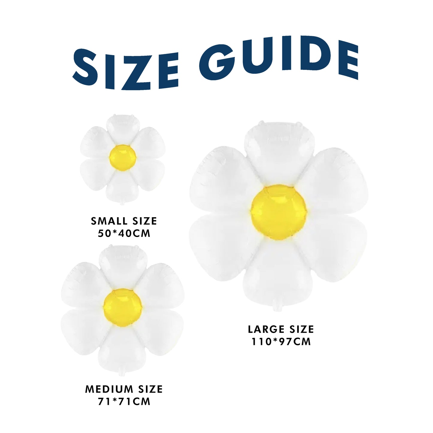 Balloon Giant Daisy Balloons Foil Mylar | Bohemian Daisy