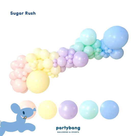 Grab & Go 2-meter Balloon Garland (Sugar Rush)