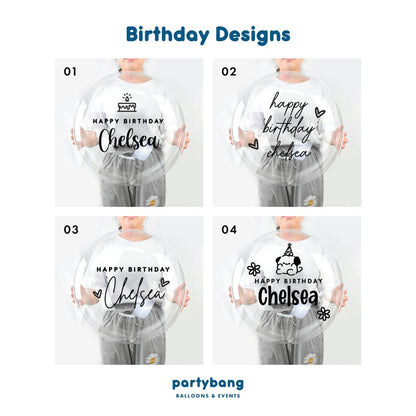 [Helium Inflated] Birthday Balloons Hotel Room Staycation Package B