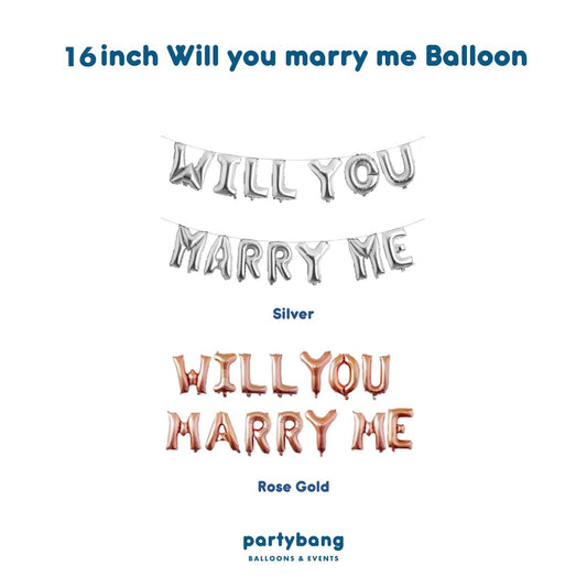 [Helium Inflated] Proposal Balloons Hotel Room Staycation Package A