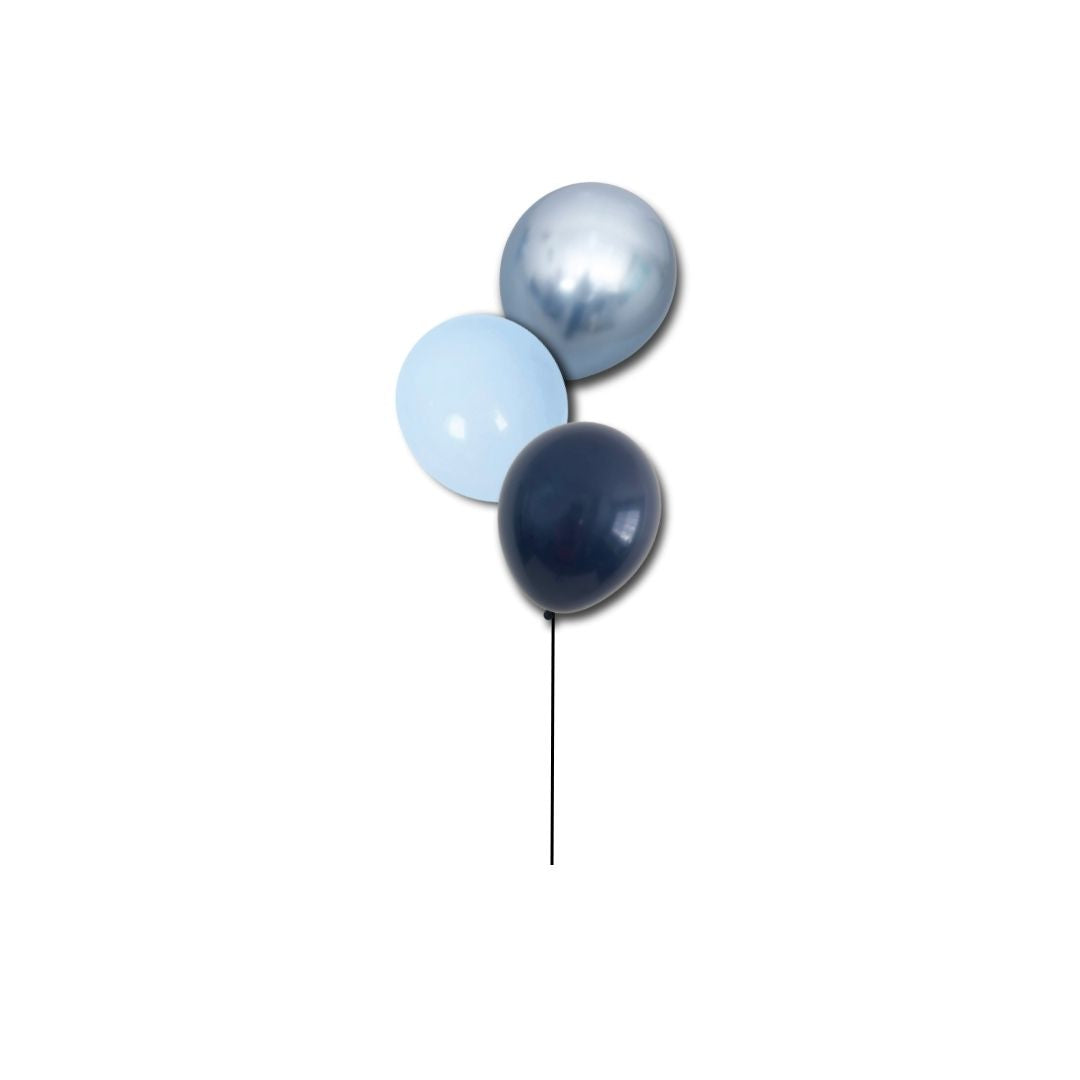 [Helium Inflated] Build My Balloons 12" Balloon Bouquet (3pcs)