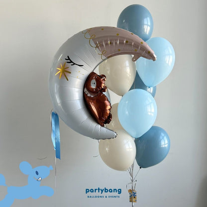 [Helium Inflated] Baby Shower Full Month 100 Days (9pcs)
