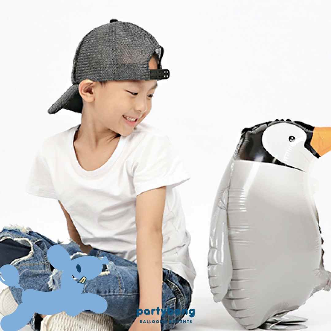 [Helium Inflated] Cow Walking Pet Animals Foil Balloon Kids Toy Balloon Children Gift