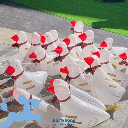 [Helium Inflated] Sheep Walking Pet Animals Foil Balloon Kids Toy Balloon Children Gift