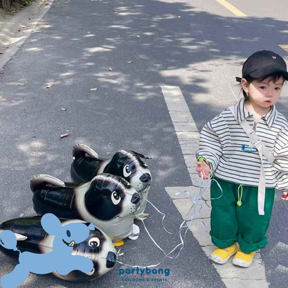 [Helium Inflated] Cow Walking Pet Animals Foil Balloon Kids Toy Balloon Children Gift