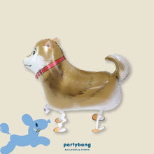 Load image into Gallery viewer, [Helium Inflated] Shiba Dog Walking Pet Animals Foil Balloon Kids Toy Balloon Children Gift
