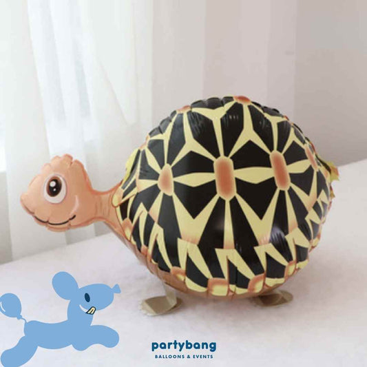 [Helium Inflated] Tortoise Walking Pet Animals Foil Balloon Kids Toy Balloon Children Gift