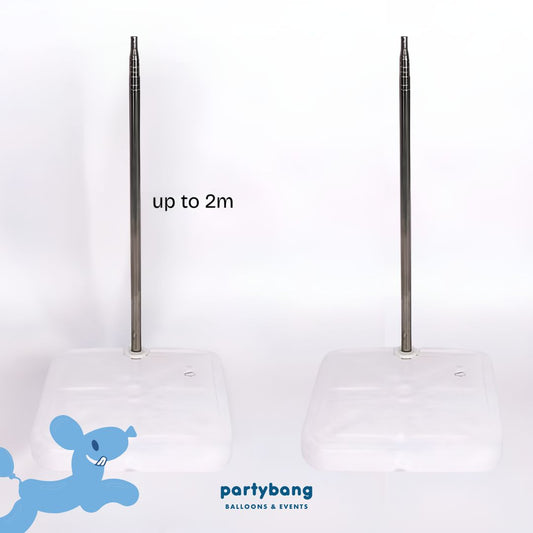 2pcs 2meter water weight backdrop backing