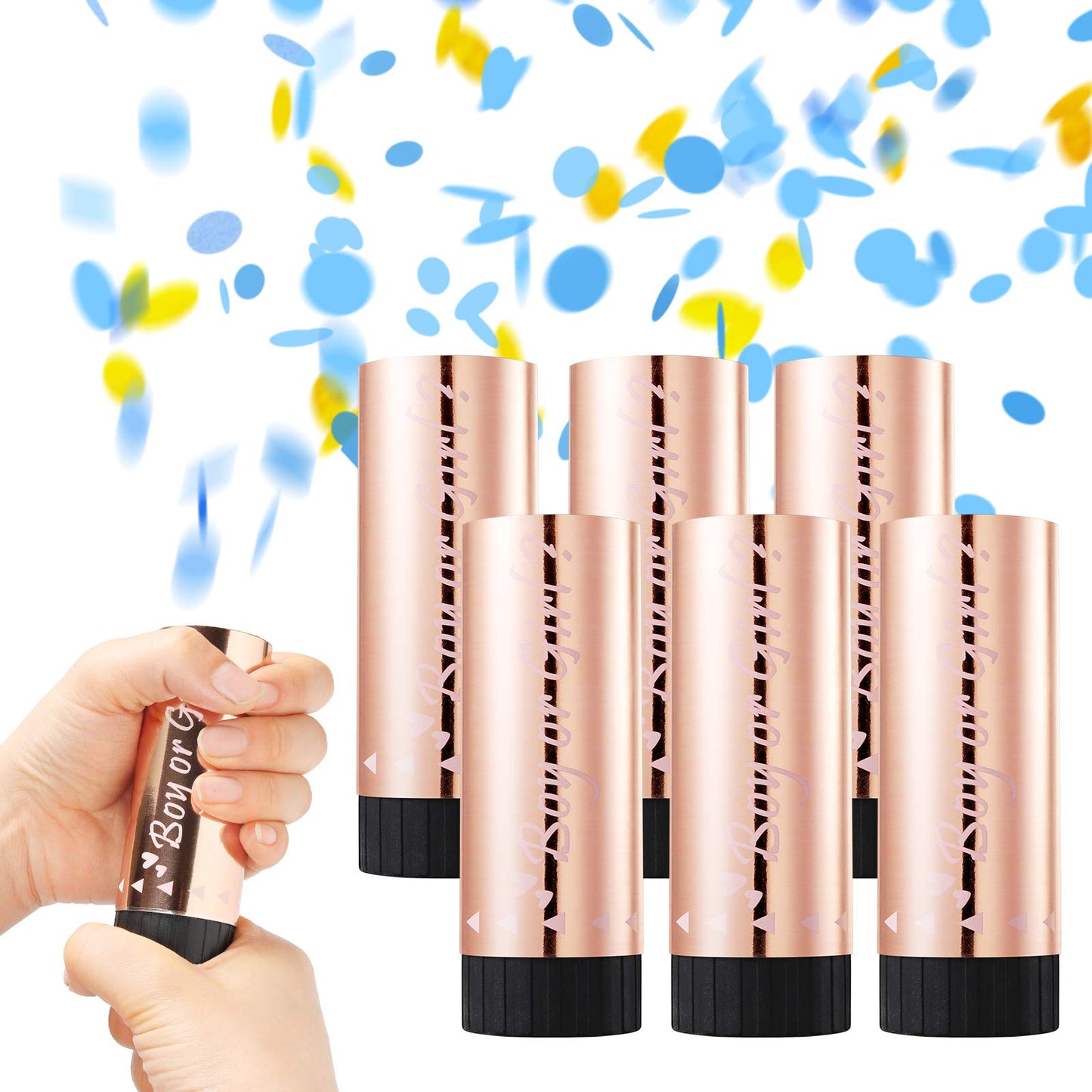 Clearance Confetti Cannon Popper [Blue]