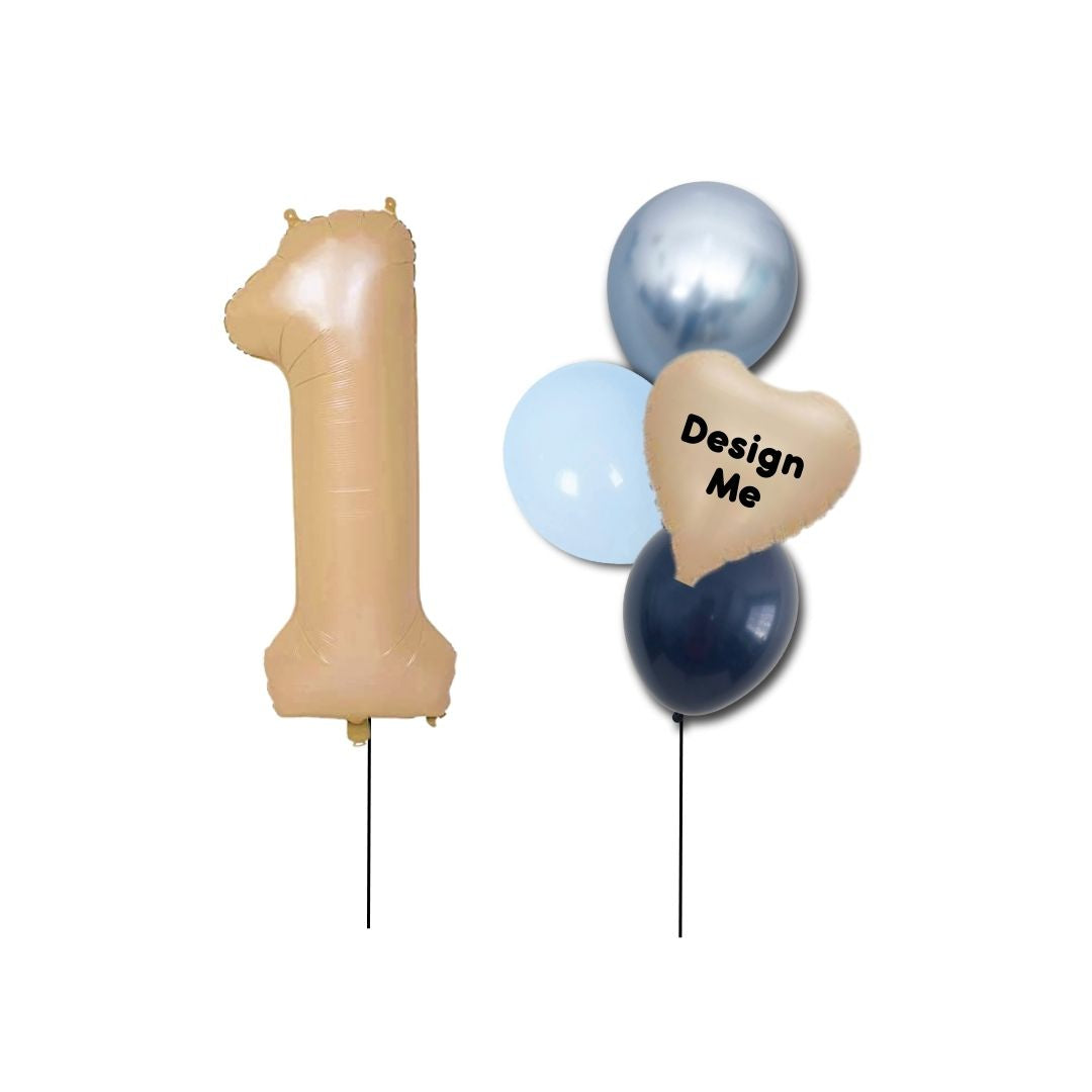 [Helium Inflated] Build My Balloons 18" Customised Heart Balloon (5pcs)