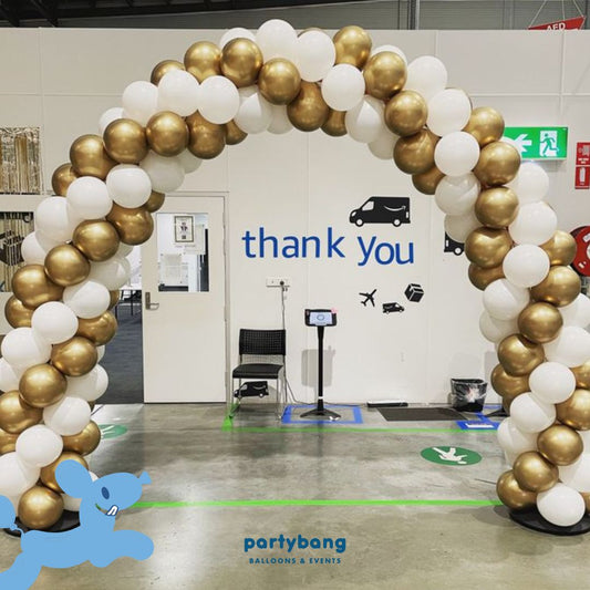 Entrance Organic Balloon Arch [Spiral 2m (H) x 2.5m (W)]
