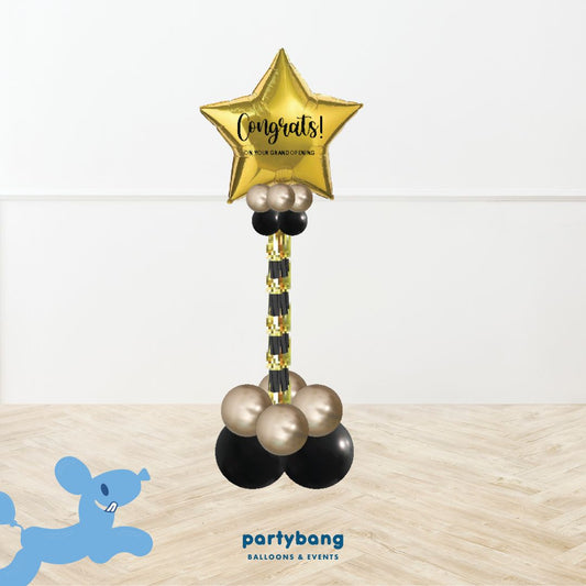 2m Balloon Tassel Column (Foil)