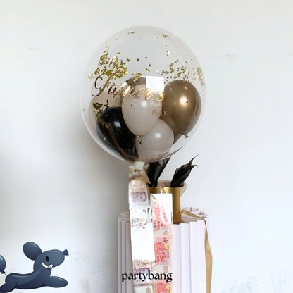 Father's Day Money Fly Surprise Balloon Gift Box