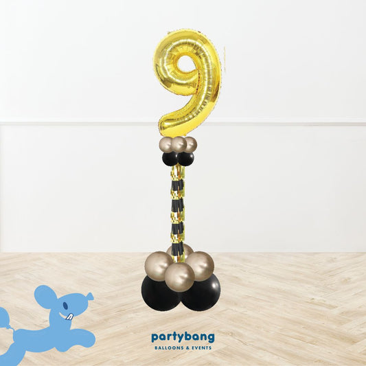 2m Balloon Tassel Column (Number)