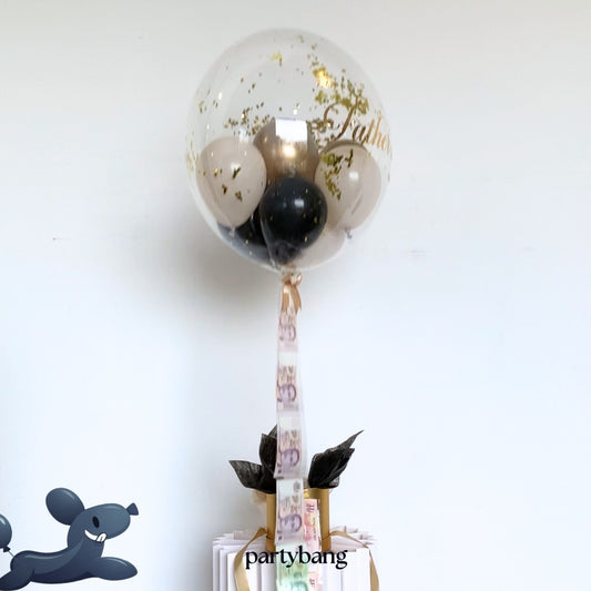 Father's Day Money Fly Surprise Balloon Gift Box