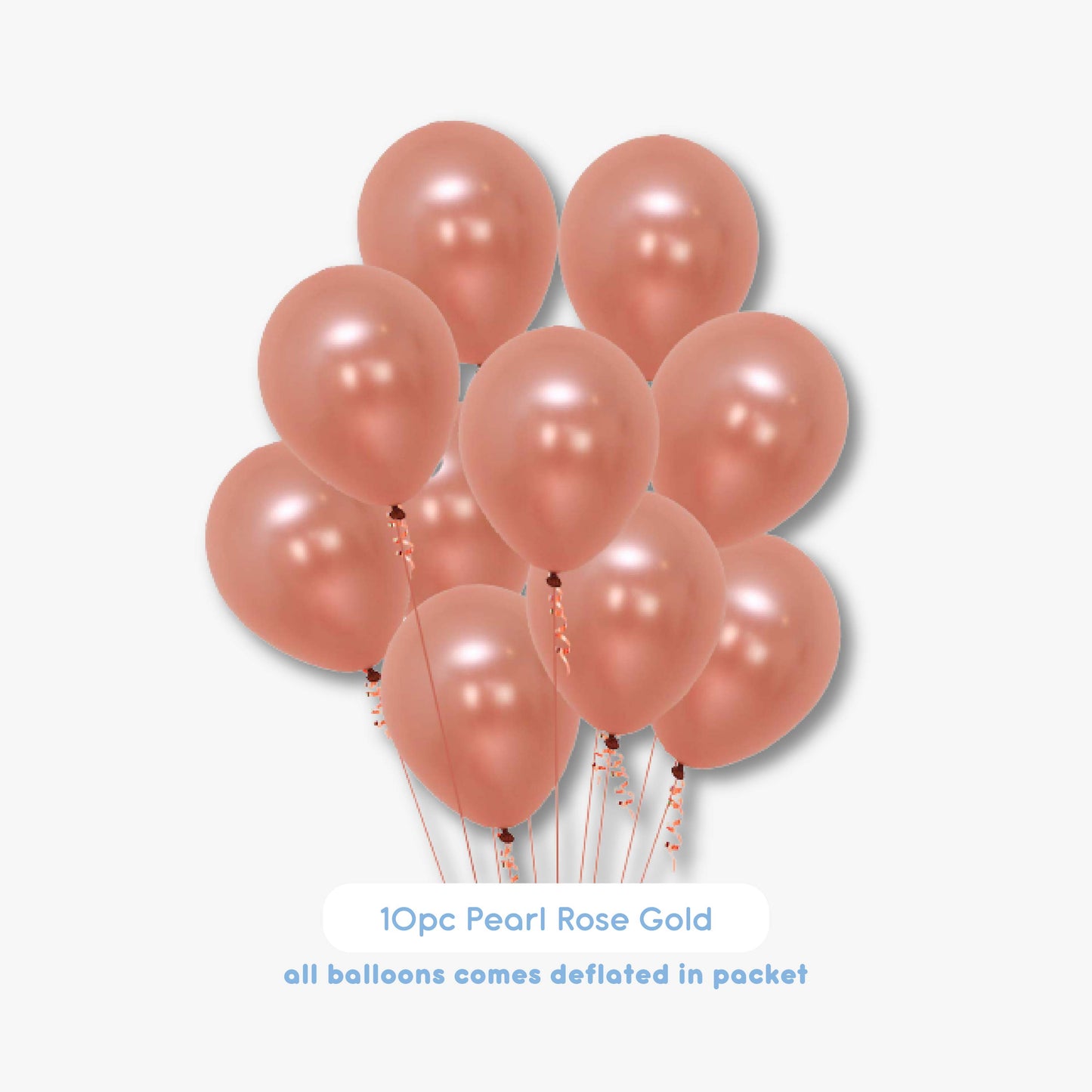 Pearl Rose Gold Balloon