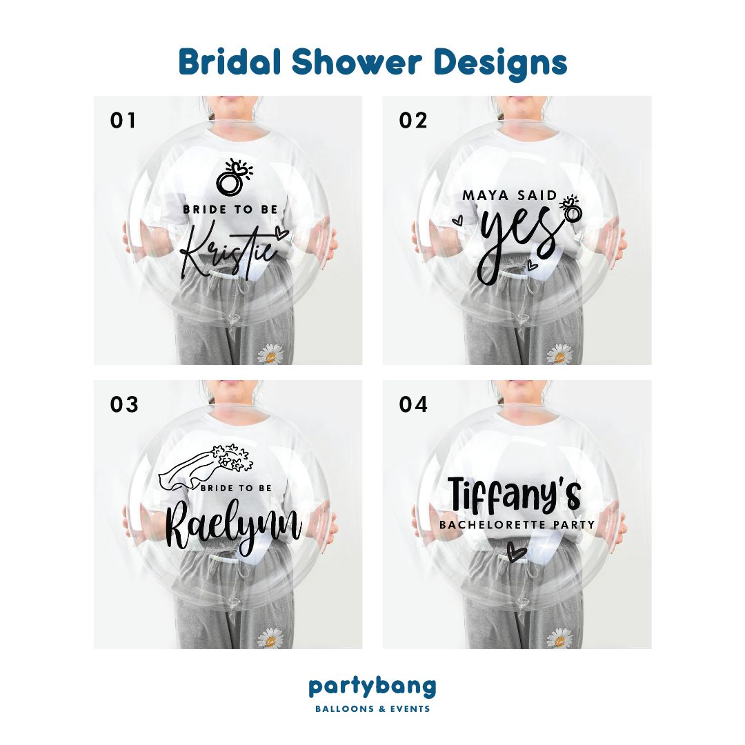 [Helium Inflated] Bridal Shower Bride to Be Bachelorette Hens Party Room Hotel Package C