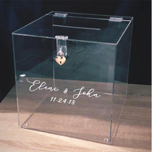 Load image into Gallery viewer, Wishing Money Acrylic Angpao Box (Transparent)
