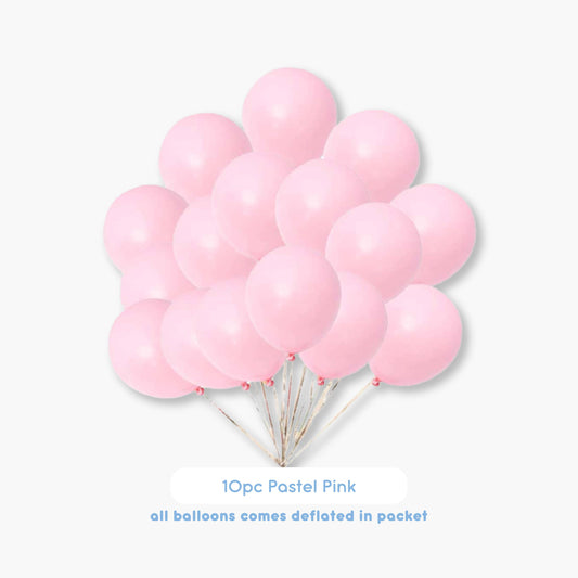 Pastel Pink Latex Balloons