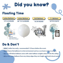 Load image into Gallery viewer, [Helium Inflated] 12&quot; Latex Balloon Clusters Soft Clouds
