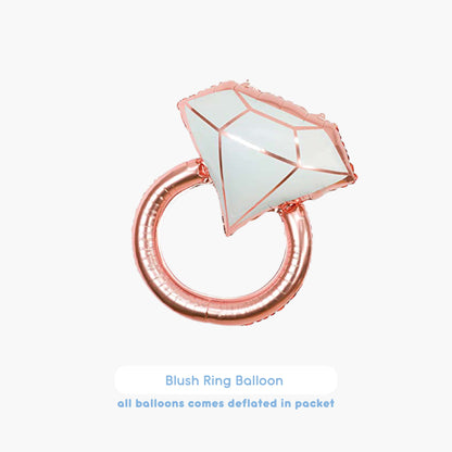 [Non-Helium] Ring Blush Balloon
