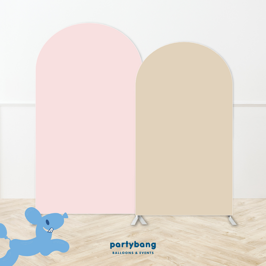 2pcs Arch Fabric Backdrop Set B [4 Days Rental]