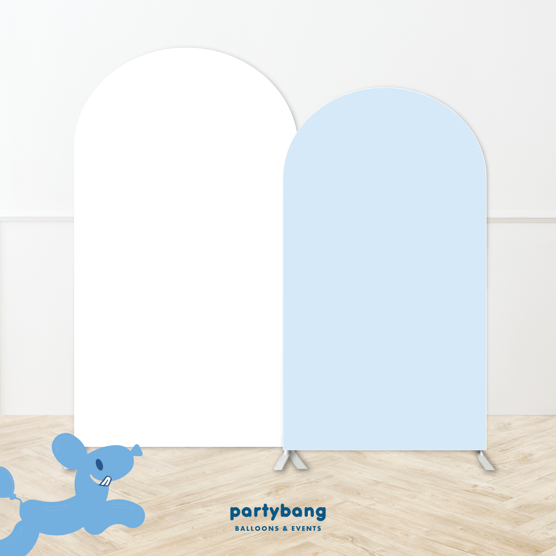 2pcs Arch Fabric Backdrop Set B [4 Days Rental]