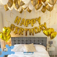 Load image into Gallery viewer, [Helium Inflated] Birthday Balloons Hotel Room Staycation Package A
