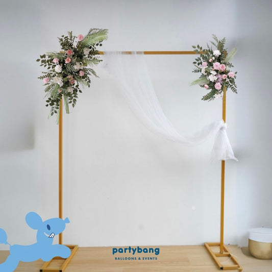 Backdrop with Flower Set C [4 Days Rental]