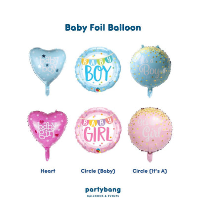 [Helium Inflated] Gender Reveal Surprise Box It's a Girl/ Boy
