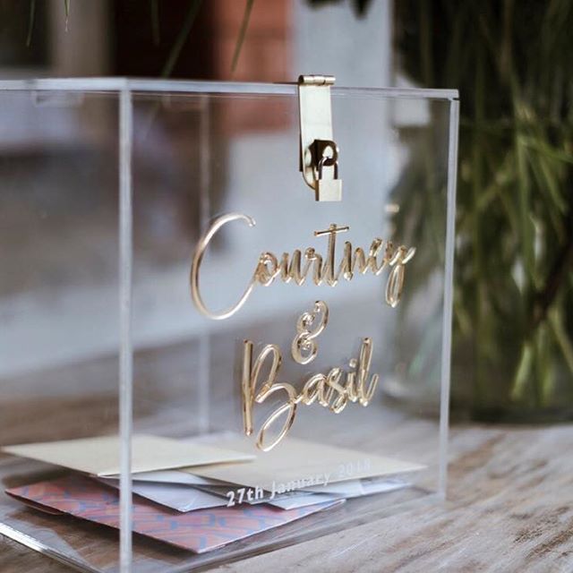 Wishing Money Acrylic Angpao Box (Transparent)