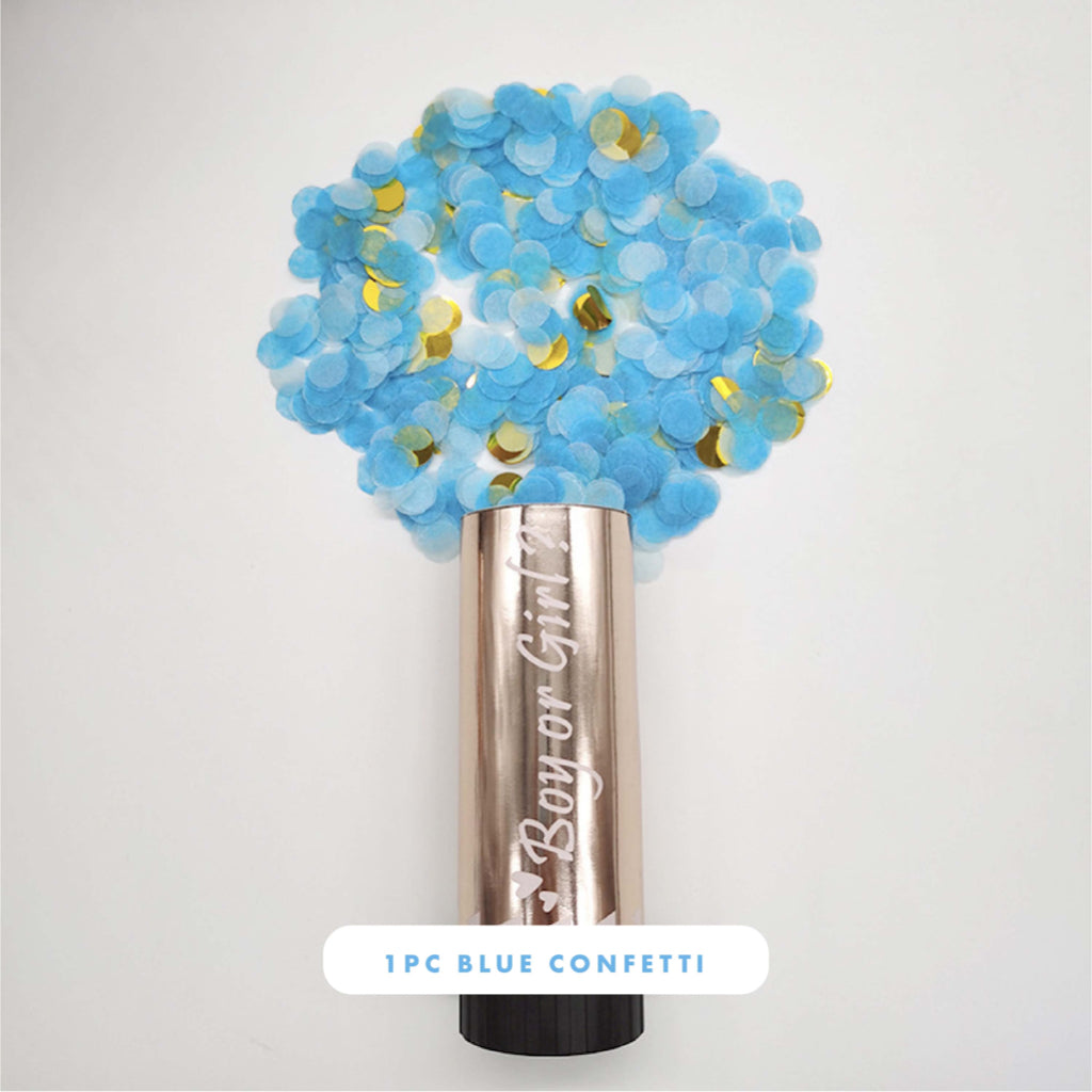 Clearance Confetti Cannon Popper [Blue]