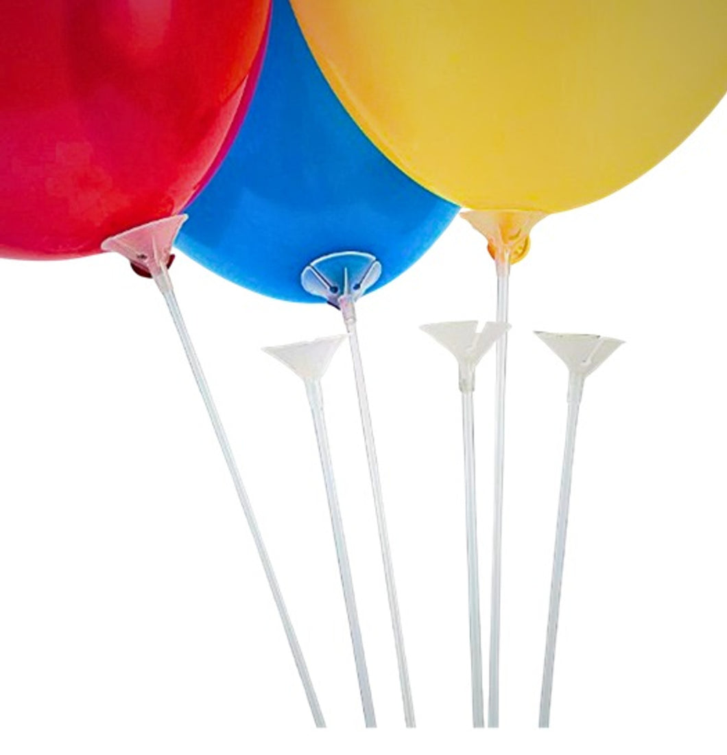 30cm Thin Balloon Sticks (100pcs)