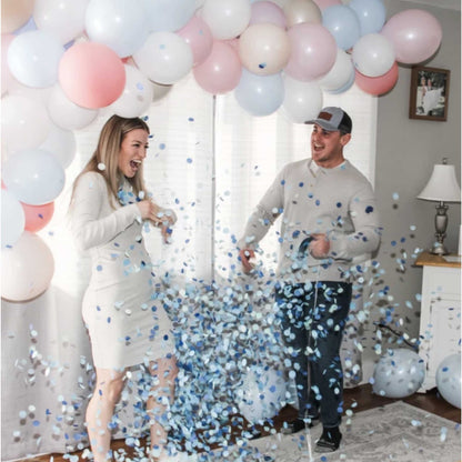 [Helium Inflated] 36” Jumbo Popping Gender Reveal Balloon Set C
