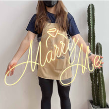 Load image into Gallery viewer, 4 Days Rental Neon Light Marry Me Proposal
