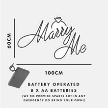 Load image into Gallery viewer, 4 Days Rental Neon Light Marry Me Proposal
