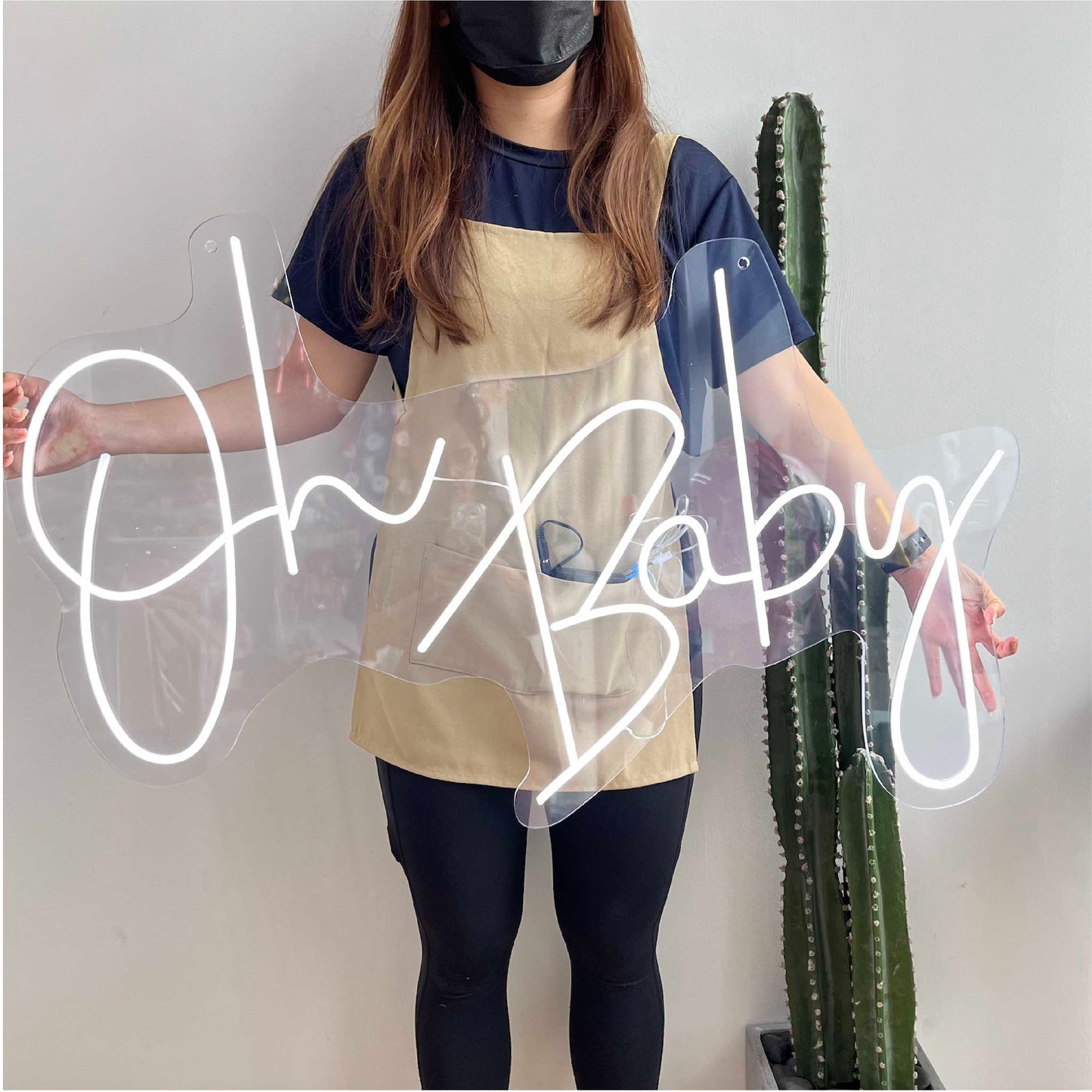 Oh Baby Neon Light Signages [4 Days Rental]
