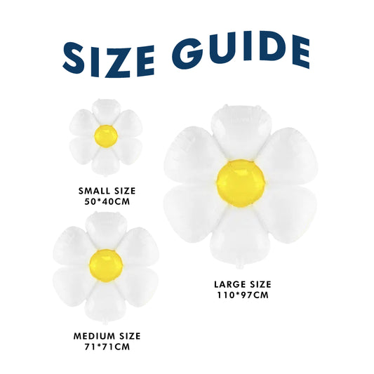 Balloon Giant Daisy Balloons Foil Mylar | Bohemian Daisy