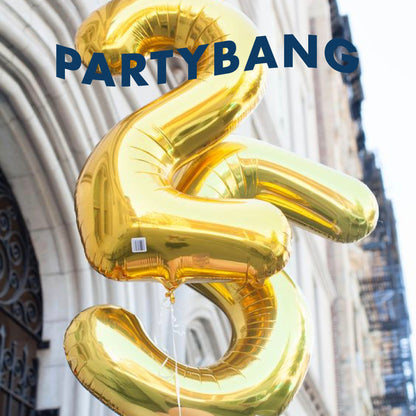 40inch Jumbo Foil Number Balloon (Gold)