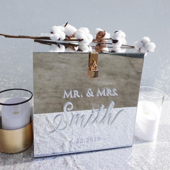 Silver Wishing Money Acrylic Angbao Box [4 Days Rental]